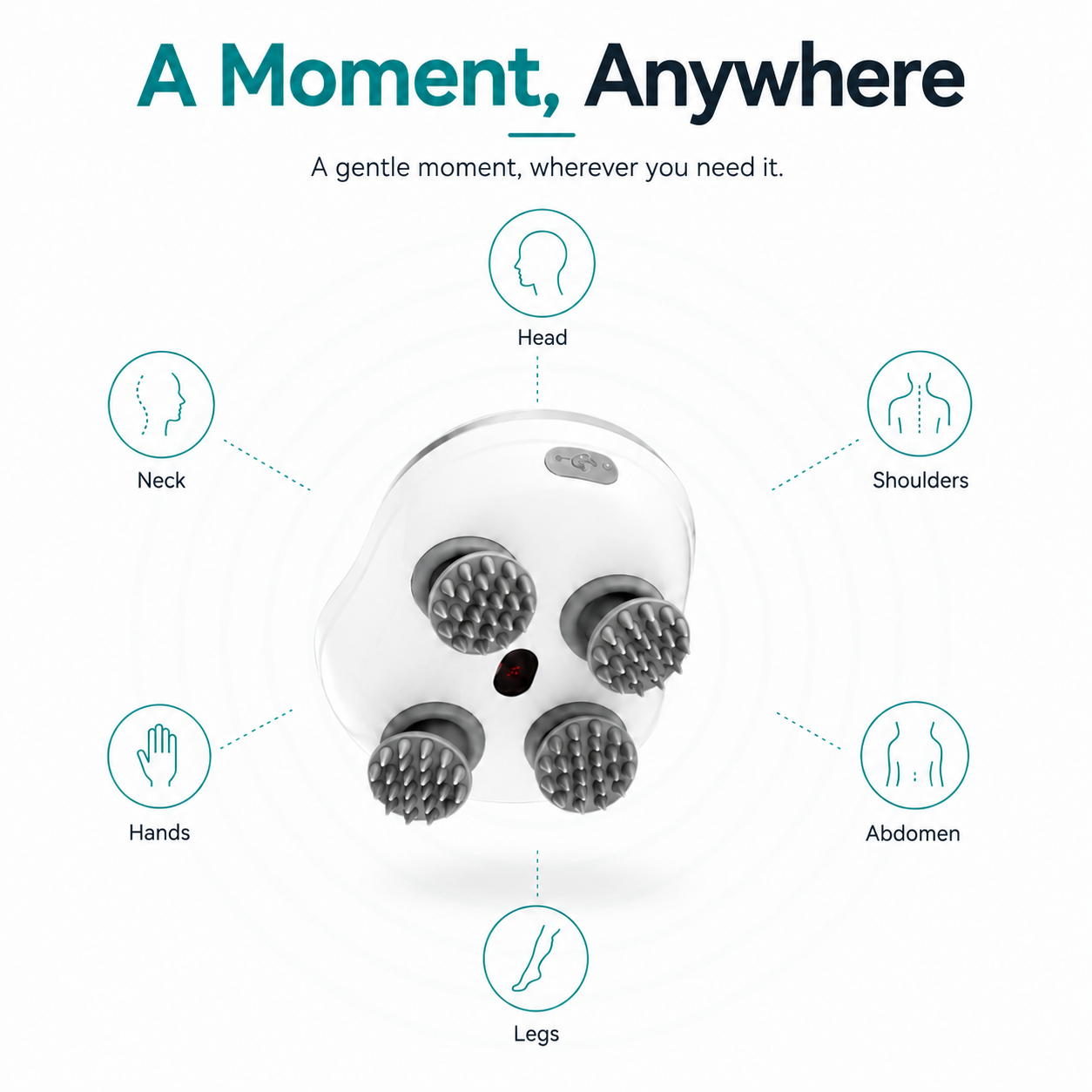 VOSSILO Ritual — Smart Scalp Massager