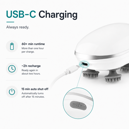 VOSSILO Ritual — Smart Scalp Massager